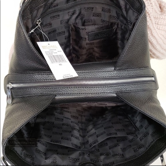 NWT Michael Kors leighton shoulder bag leather - Picture 5 of 6